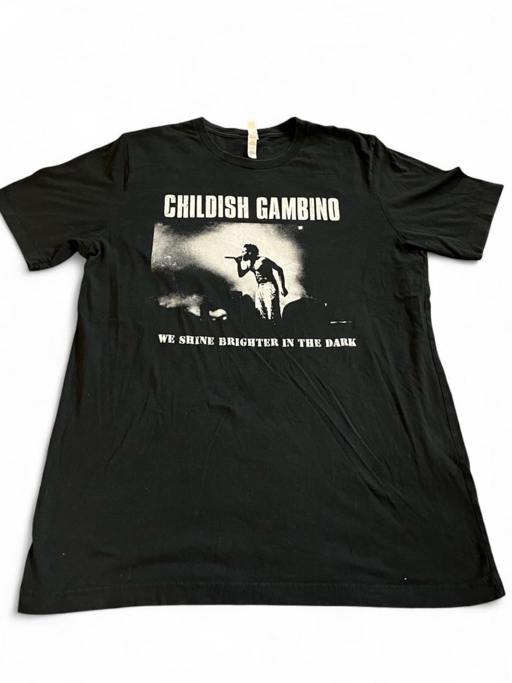 Childish Gambino “We Shine Brighter In The Dark” Lights Out Tour Shirt Size L